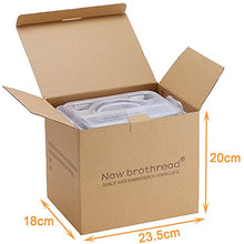 Load image into Gallery viewer, New brothread 3 Layers Stackable Clear Storage Box/Organizer for Holding 60 Spools Home Embroidery &amp; Sewing Thread and Other Embroidery Sewing Crafts (Spool Size Requirement: H≤2.2"; W≤1.69")
