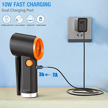 Load image into Gallery viewer, Xasla 41000RPM Powerful Air Duster, Cordless Handheld Compressed Air Duster, Portable Air Blower for Computer Keyboard Electronics Cleaning, Stepless Speed, Fast Charging
