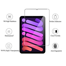 Load image into Gallery viewer, Ailun Screen Protector Compatible with iPad Mini 6[8.3 Inch] [2021 Release] 2Pack Tempered Glass 2.5D Edge Ultra Clear Transparency, Anti-Scratches Case Friendly
