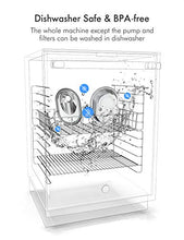 Load image into Gallery viewer, PETLIBRO Cat Water Fountain Stainless Steel, Hygienic Material, Super Quiet Easy Clean, Adjustable Water Flow, Healthy Pet Water Fountain, Dishwasher Safe 67oz/2L Dog Water Dispenser for Cats &amp; Dogs

