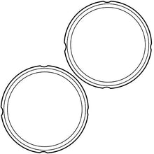 Load image into Gallery viewer, Genuine Instant Pot Sealing Ring 2 Pack Clear 8 Quart
