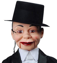 Load image into Gallery viewer, Charlie McCarthy Dummy Ventriloquist Doll, Famous Celebrity Radio Personality Created by Edgar Bergen. Comes with E-Book 'How to Be a Ventriloquist'
