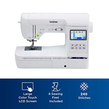 Load image into Gallery viewer, Brother SE1900 Sewing and Embroidery Machine, 138 Designs, 240 Built-in Stitches, Computerized, 5" x 7" Hoop Area, 3.2" LCD Touchscreen Display, 8 Included Feet
