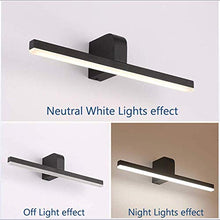 Load image into Gallery viewer, CWH&amp;WEN Simple Wall Cabinet Lamp, AC110-240V LED Mirror Front Light, Modern Waterproof Anti-Fog Bathroom Mirror Lamp, 8W 40Cm,50cm 12w
