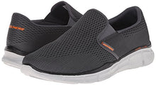 Load image into Gallery viewer, Skechers Men's Equalizer Double Play Slip-On Loafer,Charcoal/Orange,11.5 M US
