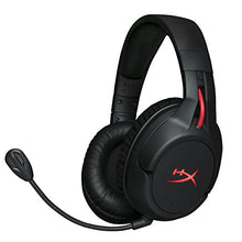 Load image into Gallery viewer, HyperX Cloud Flight - Wireless Gaming Headset, Long Lasting Battery up to 30 Hours, Detachable Noise Cancelling Microphone, Red LED Light, Comfortable Memory Foam, Works with PC, PS4 &amp; PS5
