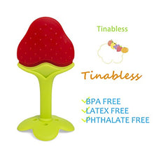 Load image into Gallery viewer, Teething Toys (5 Pack) - Tinabless Infant Teething Keys Set, BPA-Free, Natural Organic Freezer Safe for Infants and Toddlers, Silicone Baby Teethers
