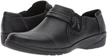 Load image into Gallery viewer, Clarks Women's Cheyn Madi Loafer, Black Tumbled Leather, 8 M US
