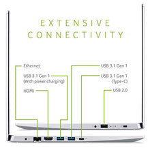 Load image into Gallery viewer, Acer Aspire 5 Slim Laptop, 15.6" Full HD IPS Display, 8th Gen Intel Core i3-8145U, 4GB DDR4, 128GB PCIe Nvme SSD, Backlit Keyboard, Windows 10 in S Mode, A515-54-30BQ
