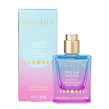 Load image into Gallery viewer, Pacifica Beauty Dream Moon Spray Perfume Pink Rose, Sandalwood, Patchouli Notes Natural + Essential Oils Clean Fragrance Vegan + Cruelty Free
