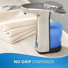 Load image into Gallery viewer, Everlasting Comfort Automatic Liquid Soap Dispenser, 17oz - 1400 Dispenses on a Single Fill - Electric, Touchless Sensor, Hands Free for Bathroom, Countertop or Dish Soap
