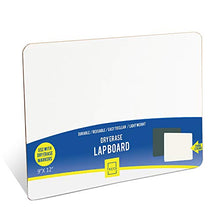 Load image into Gallery viewer, Dry Eraser Learning Board Wipe Off Lapboards, Reusable, Durable, Portable Whiteboard with Single Side - 9 X 12 Inches Small White Board for Students, Kids Drawing, Classroom (1 Pack)
