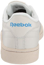 Load image into Gallery viewer, Reebok Women's Club C 85 Sneaker, Chalk/Paper White/Athletic Blue/Excellent Red, 8.5
