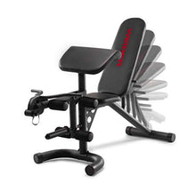 Load image into Gallery viewer, Weider XRS 20 Olympic Workout Bench with Removable Preacher Pad and Integrated Leg Developer
