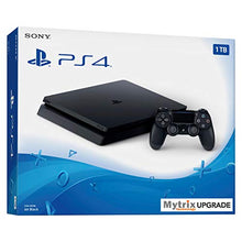 Load image into Gallery viewer, Mytrix Playstation 4 Slim 1TB SSD Console with DualShock 4 Wireless Controller Bundle, Playstation Enhanced with 1TB Solid State Drive
