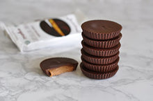 Load image into Gallery viewer, Justin's Organic Milk Chocolate Peanut Butter Cups, Rainforest Alliance Certified Cocoa, Gluten-free, Responsibly Sourced, 12 Packs of 2-Cups each
