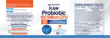 Load image into Gallery viewer, Organic Probiotics 100 Billion CFU, Dr Formulated Probiotics for Women, Probiotics for Men and Adults, Complete Shelf Stable Probiotic Supplement with Prebiotics &amp; Digestive Enzymes; 30 Capsules
