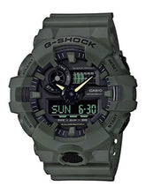 Load image into Gallery viewer, Casio Men's XL Series G-Shock Quartz 200M WR Shock Resistant Resin Color: Matte Olive Green (Model GA-700UC-3ACR)
