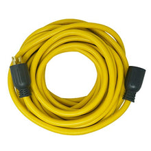 Load image into Gallery viewer, Southwire 65173140 50-Foot 30Amp Generator Cord, 10-Gauge Heavy Duty Electrical Power Cable with L14-30 Locking Plug, 125V / 250V, Yellow, Black
