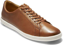Load image into Gallery viewer, Cole Haan Men's Grand Crosscourt II Sneakers, Tan Leather Burnsh, 9
