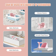 Load image into Gallery viewer, Baby Bath Seat Infant Bath Seat Baby Bathtub Seat for Baby Sitting Up in The Tub Toddler Bath Seat 6 to 18 Months Baby Shower Seat Baby Bath Chair with Non-Slip Mat Toys Backrest Suction Cups(Pink)
