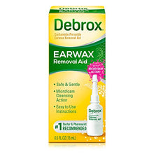 Load image into Gallery viewer, Debrox Earwax Removal Aid, 0.5 oz Earwax Removal Drops
