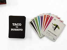 Load image into Gallery viewer, Taco vs Burrito - The Wildly Popular Surprisingly Strategic Card Game Created by a 7 Year Old
