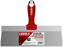 Load image into Gallery viewer, Drywall Hand Tool Kit, Stainless Steel - LEVEL5 | Joint/Taping Knives + 14" Mud Pan | Soft-Grip Handles | Pro-Grade | 5-600
