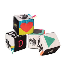 Load image into Gallery viewer, Manhattan Toy Wimmer-Ferguson Mind Cubes Soft Baby Activity Toy
