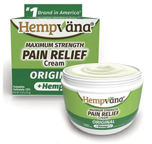 Load image into Gallery viewer, As Seen On TV Hempvana Pain Relief Cream for Arthritis by BulbHead - The Hemp Cream for Pain Relief &amp; Joint Pain Relief with Hemp Seed Extract (1 Pack)
