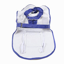 Load image into Gallery viewer, NACOCO Large Dog Raincoat Adjustable Pet Water Proof Clothes Lightweight Rain Jacket Poncho Hoodies with Strip Reflective (M, Blue)
