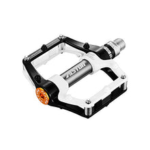 Load image into Gallery viewer, Alston Road Bicycle MTB Aluminum Strong Pedal, Super Powerful CR-MO 9/16" Spindle, Three Pcs Ultra Sealed Bearings FACE Off Pedals (Black)
