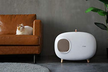Load image into Gallery viewer, MS Cat Litter Box for Easier Handling of Cat Litter, Enclosed Design, Easy to Clean, Prevent Sand Leakage, Easy Assembly and Large Space, with Cat Litter Scoop
