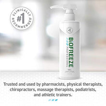 Load image into Gallery viewer, Biofreeze Professional Pain Relief Gel, 16 oz. Pump, Green
