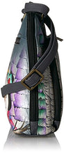 Load image into Gallery viewer, Anna by Anuschka Women's Genuine Leather Zip Around Cross Body | Medium Organizer with External Credit Card Pocket | Boy and the Snowman
