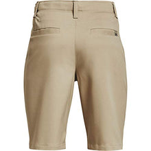 Load image into Gallery viewer, Under Armour Boys' Showdown Shorts , Barley (233)/Halo Gray , Youth X-Small
