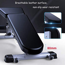 Load image into Gallery viewer, Timtools Weight Bench Adjustable Workout Bench - Professional Commercial Dumbbell Bench Marcy Exercise Utility Bench for Upright, Incline, Decline, and Flat Exercise
