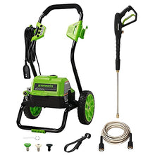 Load image into Gallery viewer, Greenworks 2000 Max PSI @ 1.1 GPM (13 Amp) Electric Pressure Washer GPW2000-1RB
