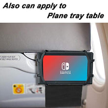 Load image into Gallery viewer, TFY Car Headrest Mount Silicon Holder for Game Machine Nintendo Switch and Other tablets
