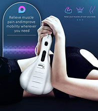 Load image into Gallery viewer, VIKTOR JURGEN Handheld Back Massager - Double Head Electric Full Body Massager - Deep Tissue Percussion Massage for Muscles, Head, Neck, Shoulder, Back, Leg, Foot -Best Gifts for Women/Men
