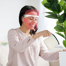 Load image into Gallery viewer, L E D Face Mask Light Therapy, 7 Colors Light Facial Mask for Skin Care, Light Therapy Mask for Facial Rejuvenation, Portable, Rechargeable, Wireless
