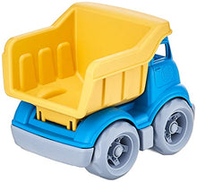 Load image into Gallery viewer, Green Toys Dumper Construction Truck Blue/ Yellow, 5.75x7.5x5.5, count of 2
