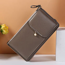Load image into Gallery viewer, MIAODAM Fashionable Women'S Mobile Phone Bag, Solid Color Vertical All-Match Mini Bag, Ladies Diagonal One-Shoulder Coin Purse (A)
