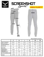 Load image into Gallery viewer, Screenshot SPORTS-A4053 Mens Premium Slim Spandex Stretch Lightweight Tech Fleece Pants - Athletic Jogger Fitness Workout Gym Zipper Pockets Sweatpants-Woodland-Small

