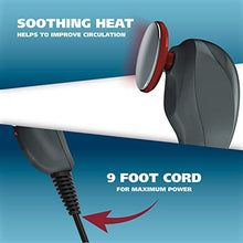 Load image into Gallery viewer, Wahl Heat Therapy Therapeutic Body Massager - Handheld Therapy with Two Speeds of Intensity to Relieve Pain in the Back, Neck, Shoulders, Muscles, Legs, &amp; Sports - Model 4196-1201
