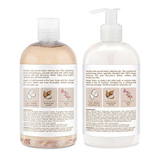 Load image into Gallery viewer, SheaMoisture Baby Gift Set Gift Sets Perfect For New Moms 100% Virgin Coconut Oil Sulfate-Free Wash &amp; Shampoo + Lotion
