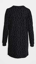Load image into Gallery viewer, Z SUPPLY Women's Leopard Puff Sleeve Dress, Black, Medium

