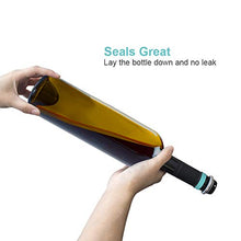 Load image into Gallery viewer, EZBASICS Wine Saver Vacuum Pump with 4 Wine Bottle Stoppers, Stainless Steel
