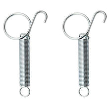 Load image into Gallery viewer, ZRM&amp;E 2pcs 85mm Multifunctional Cage Door Spring Hook Metal Finger Spring Latch Hook for Fixing Pet Cage Door
