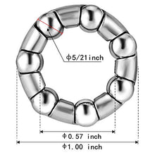 Load image into Gallery viewer, Jaceyon Bike Ball Bearing Retainer Replacement Mountain Bike Parts 5/21" x 7 Balls Repair Accessories for Bicycle
